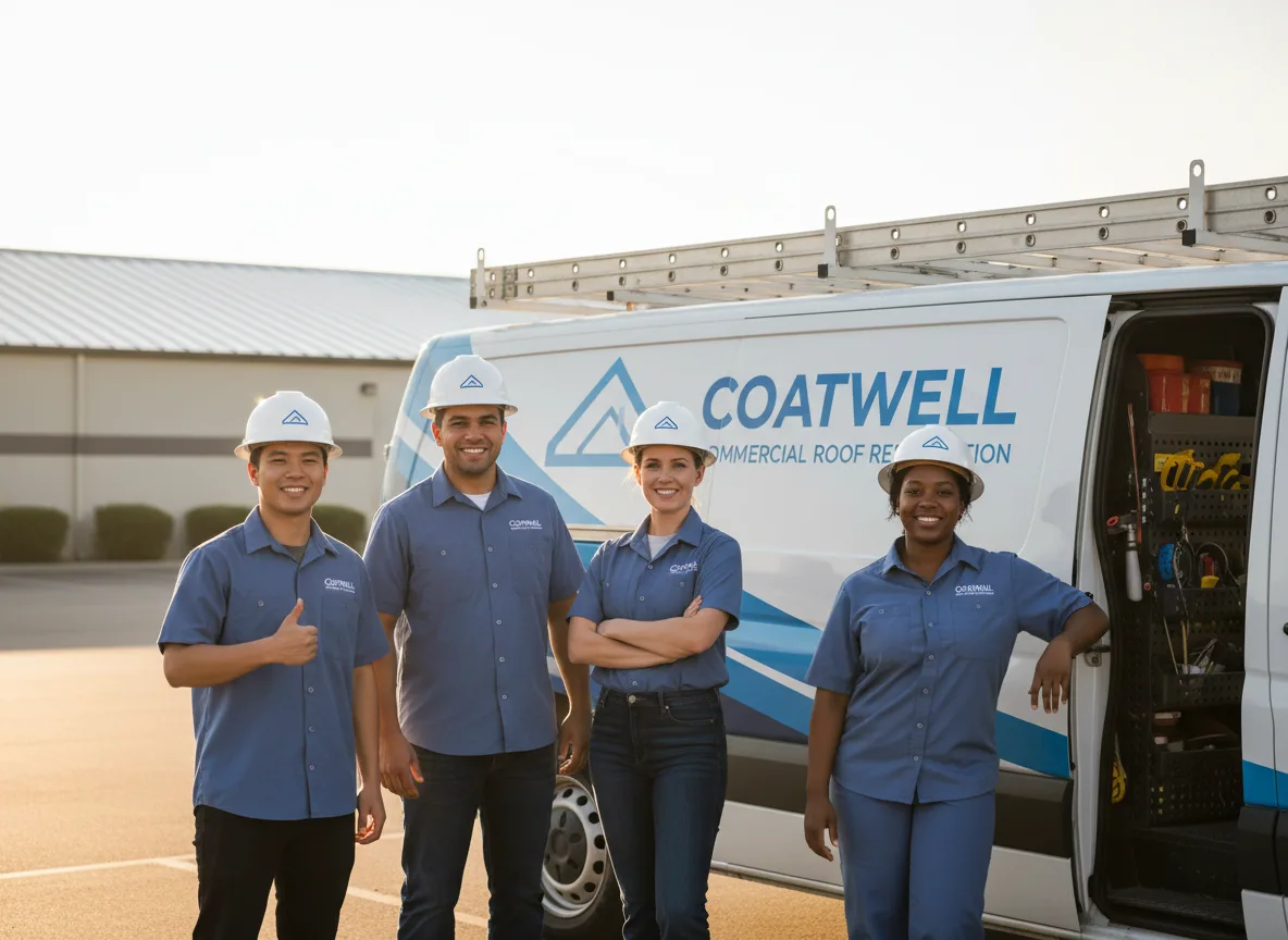 Commercial roof coating company in Fishers Landing, NY